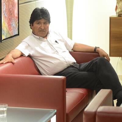 Morales in Wien zur Landung gezwungen