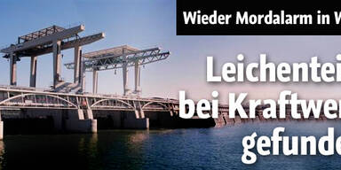 Leichenfund bei Wiener Kraftwerk Freudenau