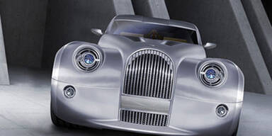 Extravaganter Sportwagen mit Null-Emmission