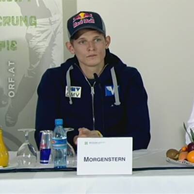 Vor seinem Auftritt absolvierte Morgenstern noch eine letzte Therapieeinheit