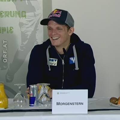 Vor seinem Auftritt absolvierte Morgenstern noch eine letzte Therapieeinheit