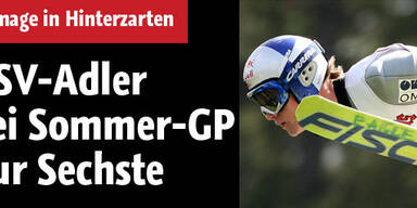 ÖSV-Adler beim Sommer-GP-Auftakt nur 6.