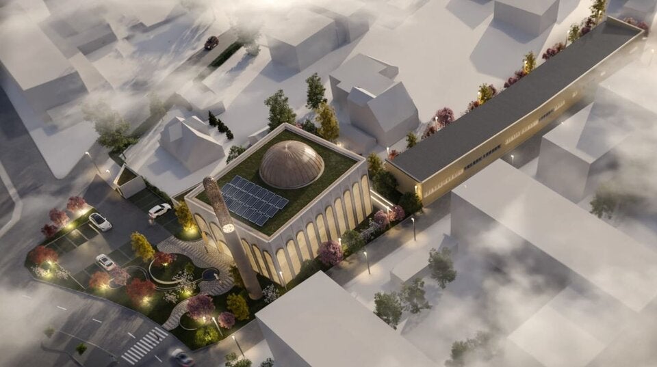 Geplante Großmoschee in Graz