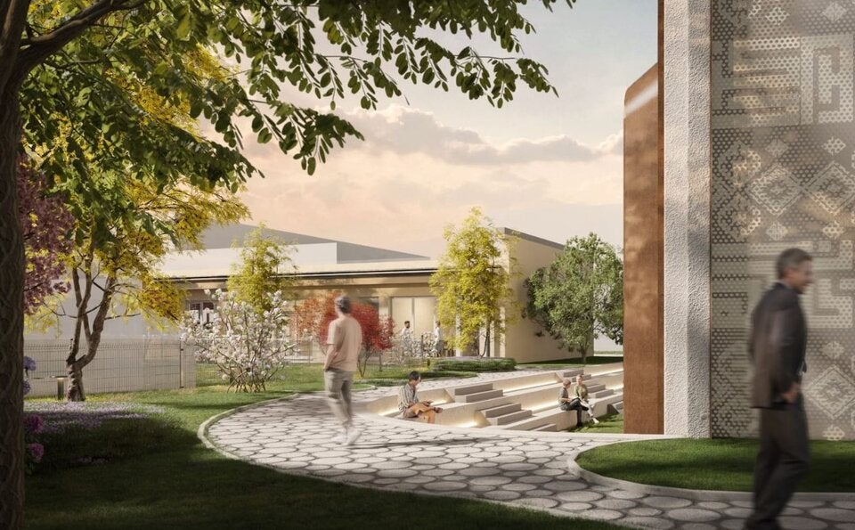 Geplante Großmoschee in Graz