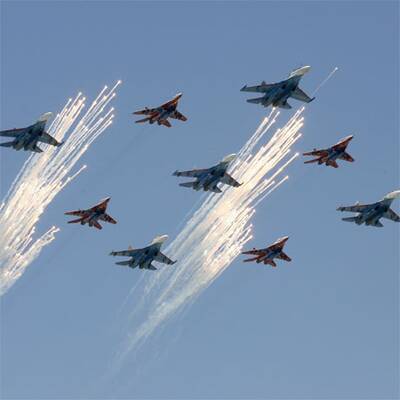 Militärparade in Moskau