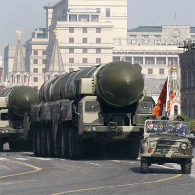 Militärparade in Moskau