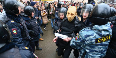 Lange Haft für Kremlgegner in Moskau