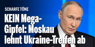 KEIN Mega-Gipfel: Moskau lehnt Ukraine-Treffen ab