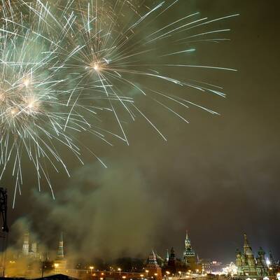 In New York versammelten sich Tausende am Times Square