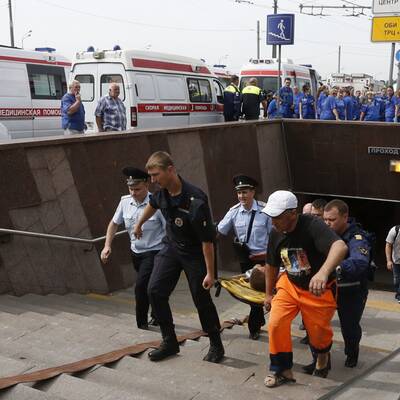 Horror-Unfall in Moskauer Metro