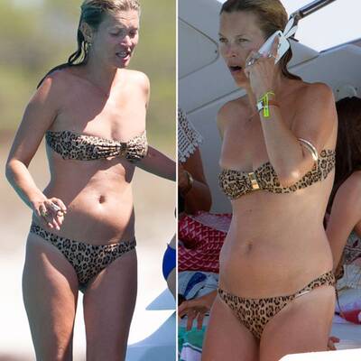 Kate Moss geht baden