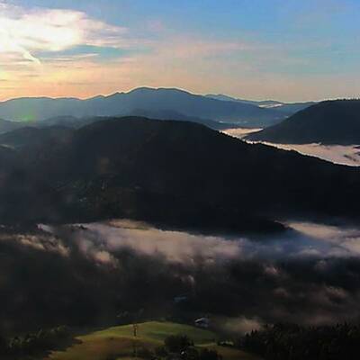 Wolfgangsee, Blick Richtung Bad Ischl
