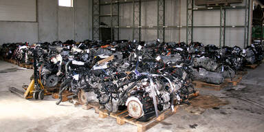 Mafia knackte 14 Autos am Tag