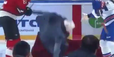 Peinlicher Mourinho-Fauxpas beim Eishockey