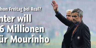 Inter will 16 Mio für Mourinho