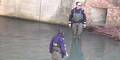 Täter wollte vor Polizei wegschwimmen