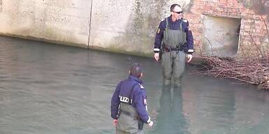 Täter wollte vor Polizei wegschwimmen