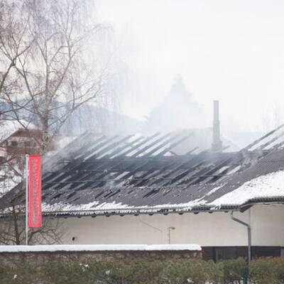 Brand in Mondsee 