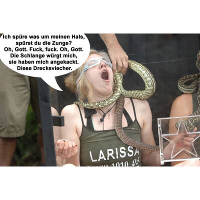 Larissa Marolt im Dschungelcamp