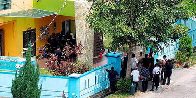 Kindergarten in der Stadt Muar (Malaysia)