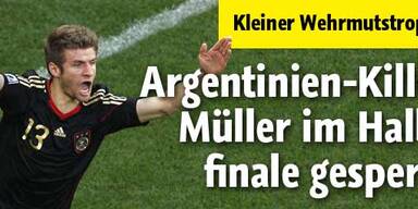 Müller ist der Argentinien-Killer