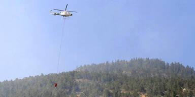 Waldbrand in Tirol breitet sich aus