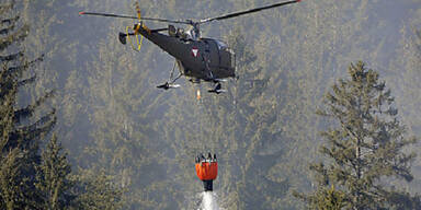 Waldbrand in Tirol breitet sich aus