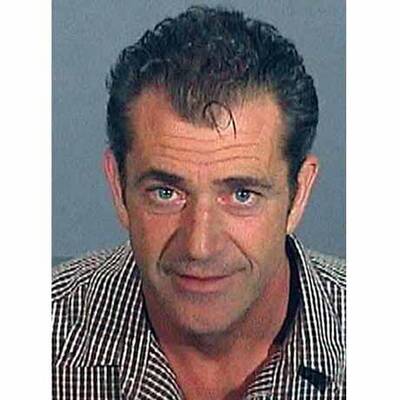 Polizeifotos von Stars