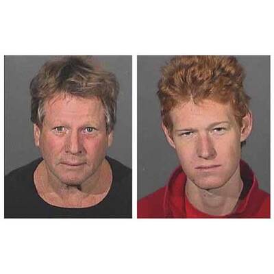 Polizeifotos von Stars