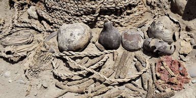 Tausend Jahre alte Mumien ausgegraben