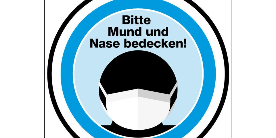 Eigenes Pickerl weist auf Maskenpflicht in den Öffis hin
