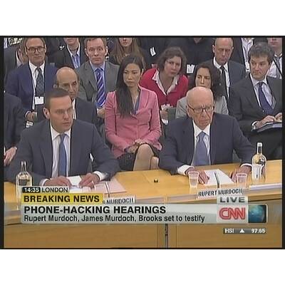 Rupert und James Murdoch werden zum Abhörskandal befragt