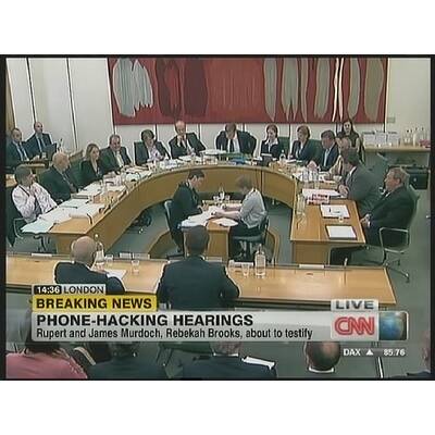 Rupert und James Murdoch werden zum Abhörskandal befragt