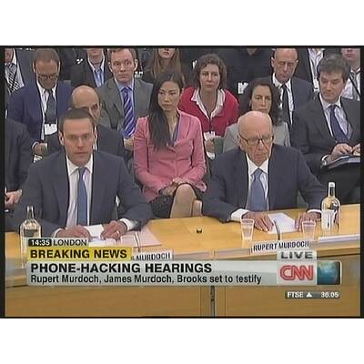 Rupert und James Murdoch werden zum Abhörskandal befragt