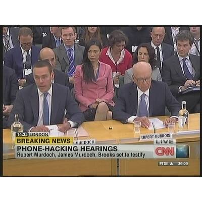 Rupert und James Murdoch werden zum Abhörskandal befragt