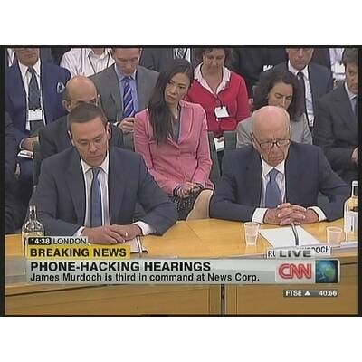 Rupert und James Murdoch werden zum Abhörskandal befragt