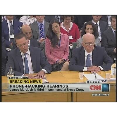 Rupert und James Murdoch werden zum Abhörskandal befragt