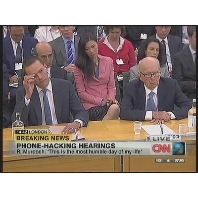 Rupert und James Murdoch werden zum Abhörskandal befragt