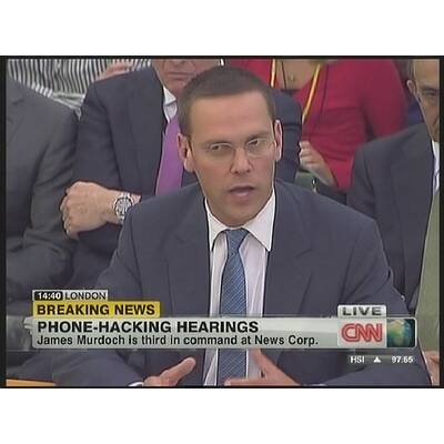 Rupert und James Murdoch werden zum Abhörskandal befragt