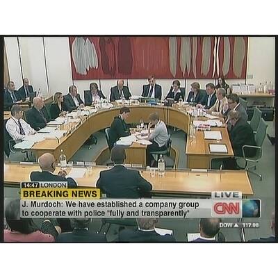Rupert und James Murdoch werden zum Abhörskandal befragt