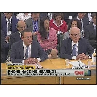 Rupert und James Murdoch werden zum Abhörskandal befragt
