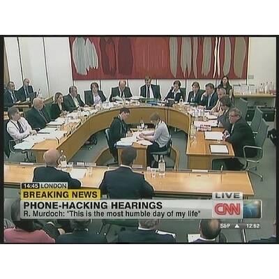 Rupert und James Murdoch werden zum Abhörskandal befragt