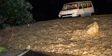 Murenabgang in Osttirol