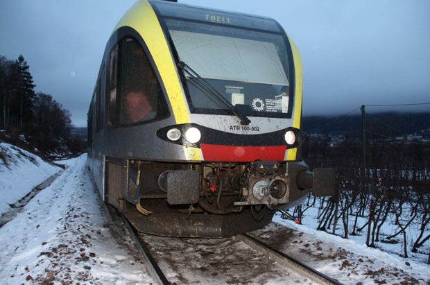Mure streift Regionalzug in Südtirol