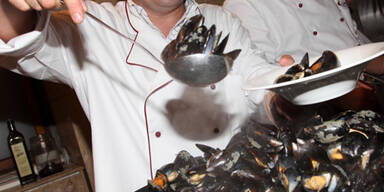 Muschel-Gala auf Distanz