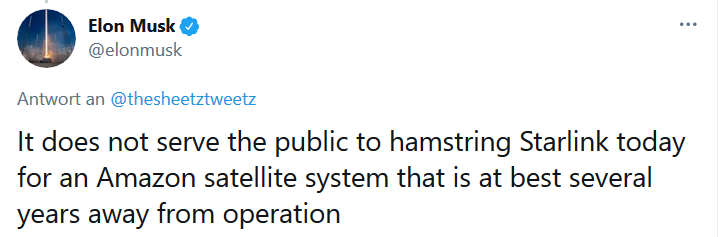 Mega-Streit zwischen Musk und Bezos entbrannt