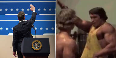 Musk zeigt Schwarzenegger mit dem "Hitlergruß"