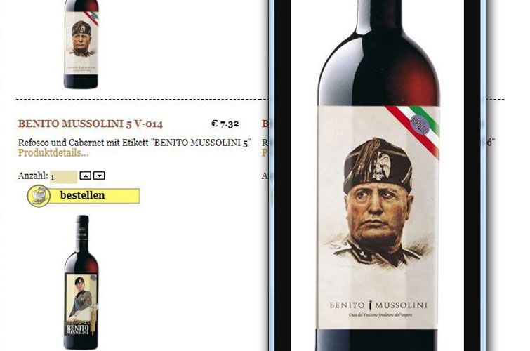Mussolini-Wein