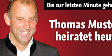 Thomas Muster heiratet heute