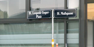 Peinlicher Schild-B&uuml;rgerstreich